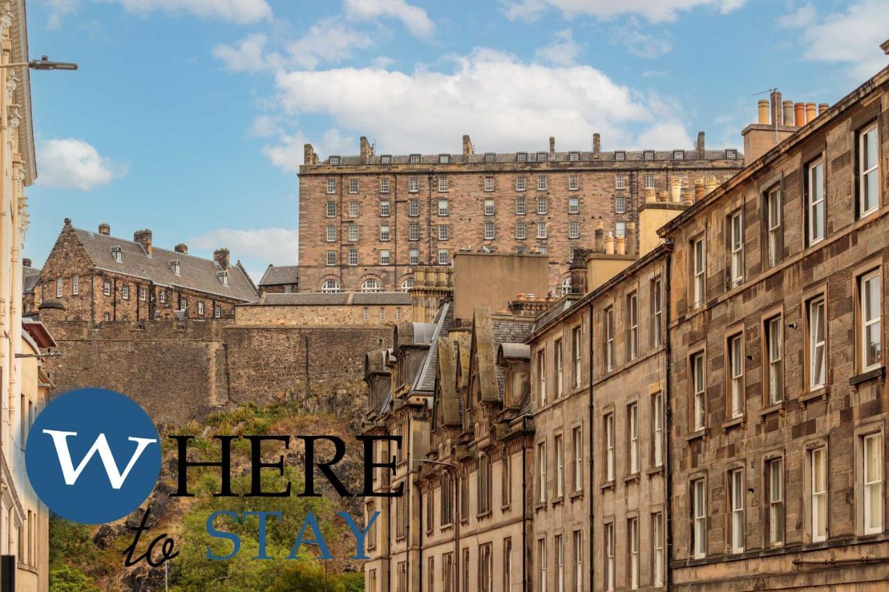 Stylish 2Bed Apartment Underneath Edinburgh Castle Exterior foto